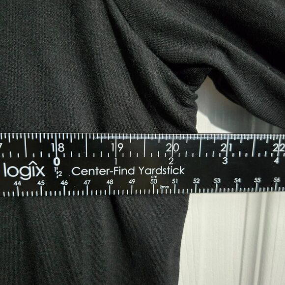 J. Jill Wearever Collection Women L Layered A-Line Over Lay Dress Jersey Knit - Picture 15 of 15